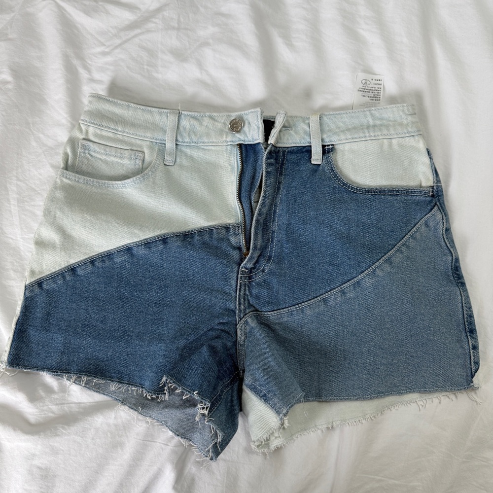 Hollister Two-Tone Denim Women's Shorts